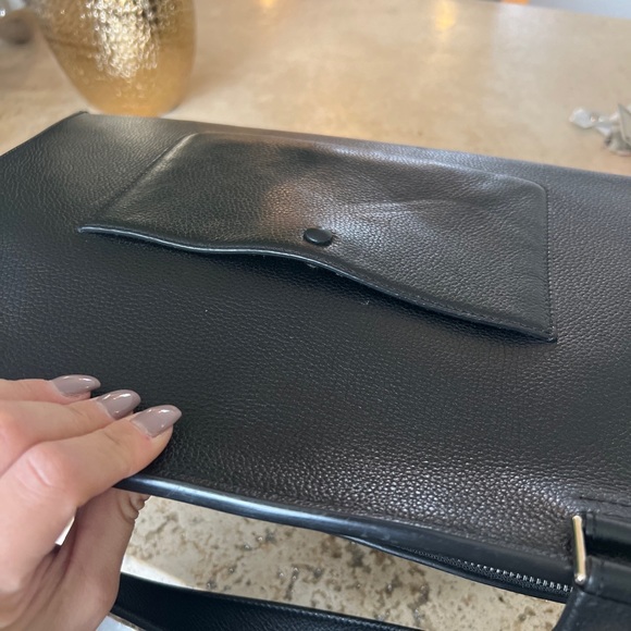 Authentic Celine BLACK leather edge bag - Picture 3 of 3